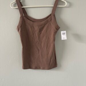 Brown Women's Tank Top